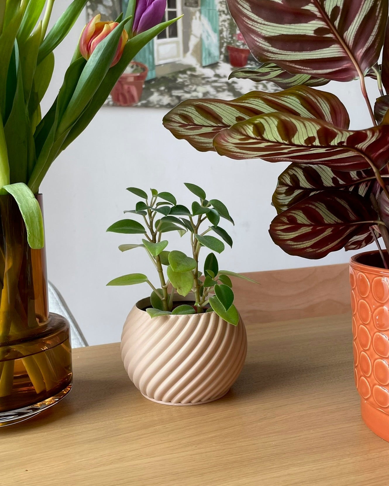 Petit Cache pot pour petite plante LL